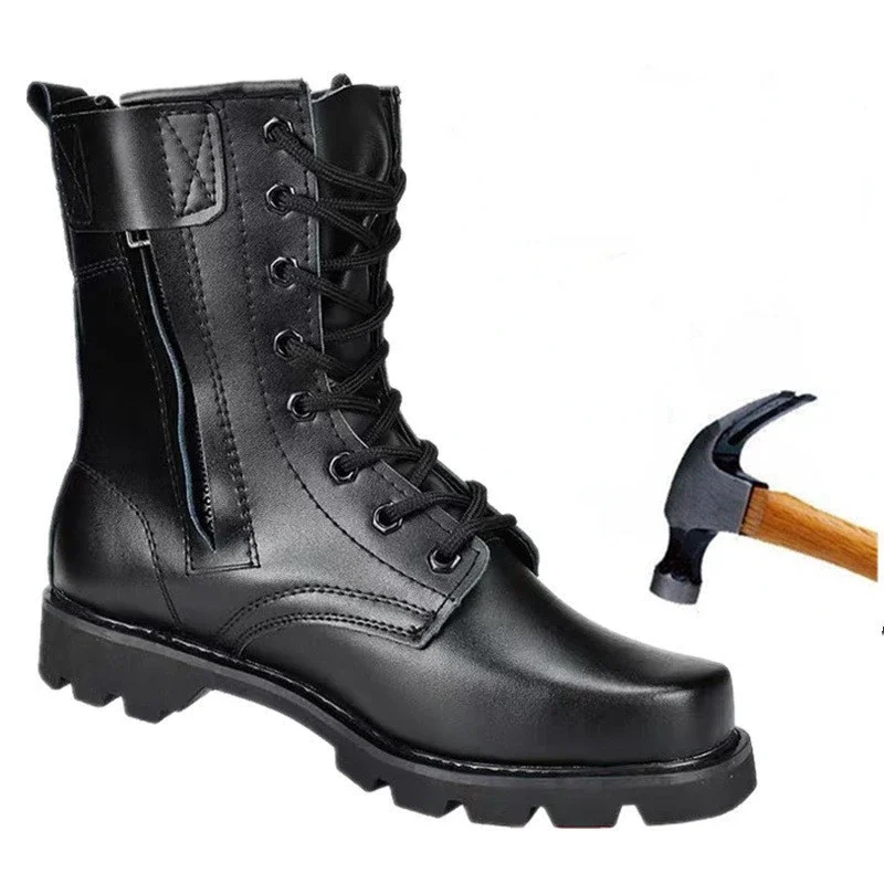 Men's Shoes Work Safety Shoes  - đánh giá và giá Leather Work Boots