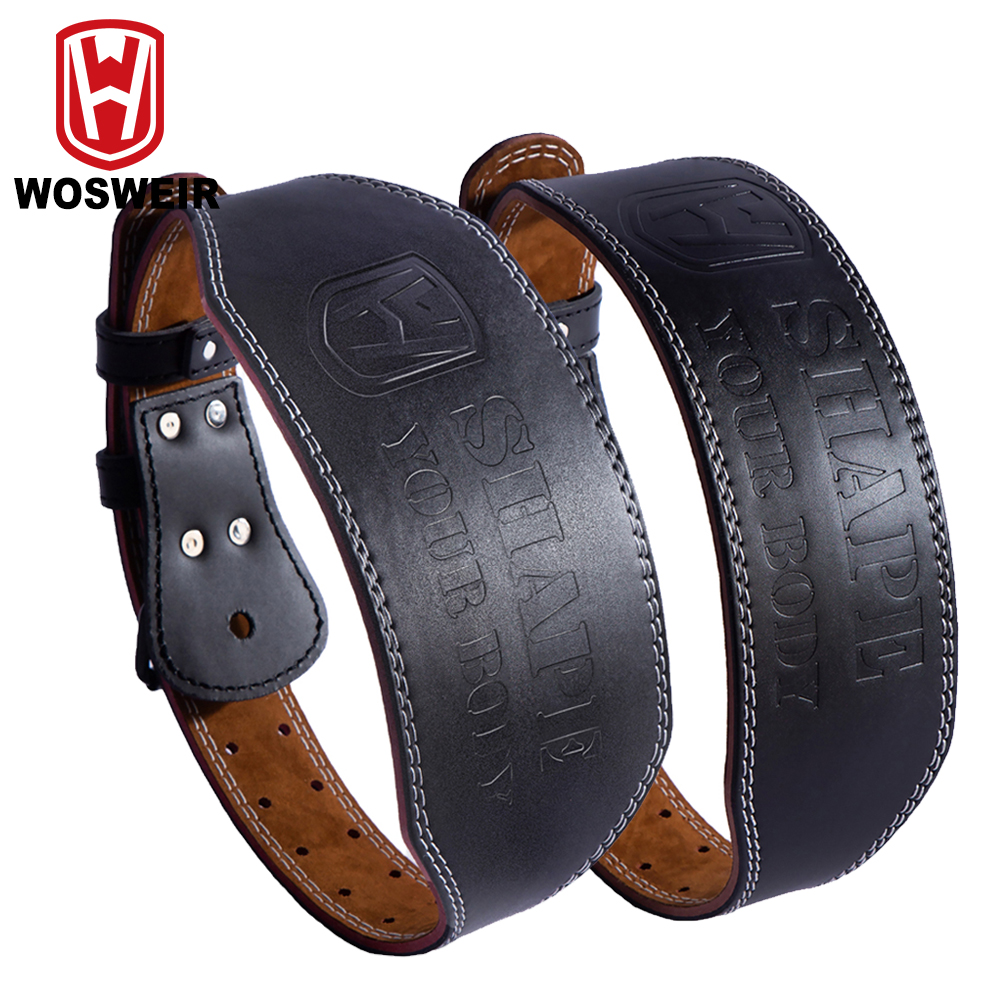 WOSWEIR-Men's Cow Leather Wais - đánh giá và giá Leather Workout Belt