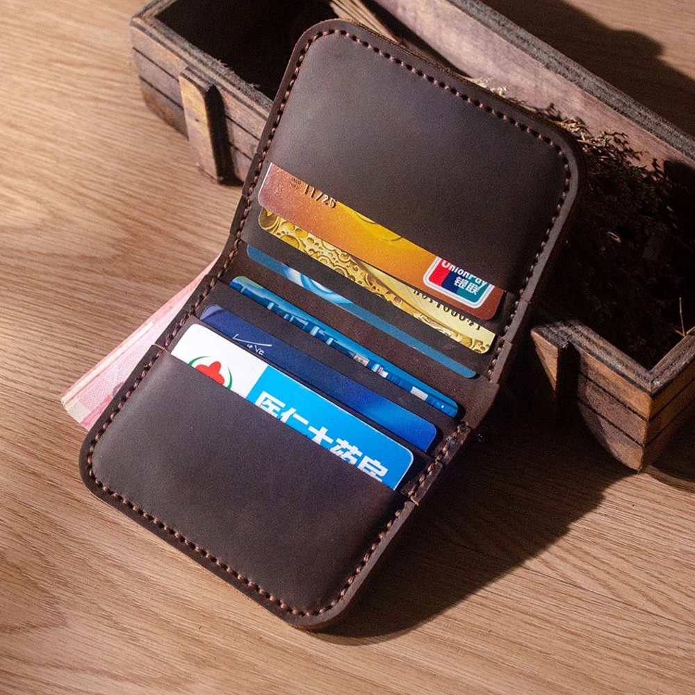 9.5x10cm folded wallet cardhol - đánh giá và giá Leatherwork Knives