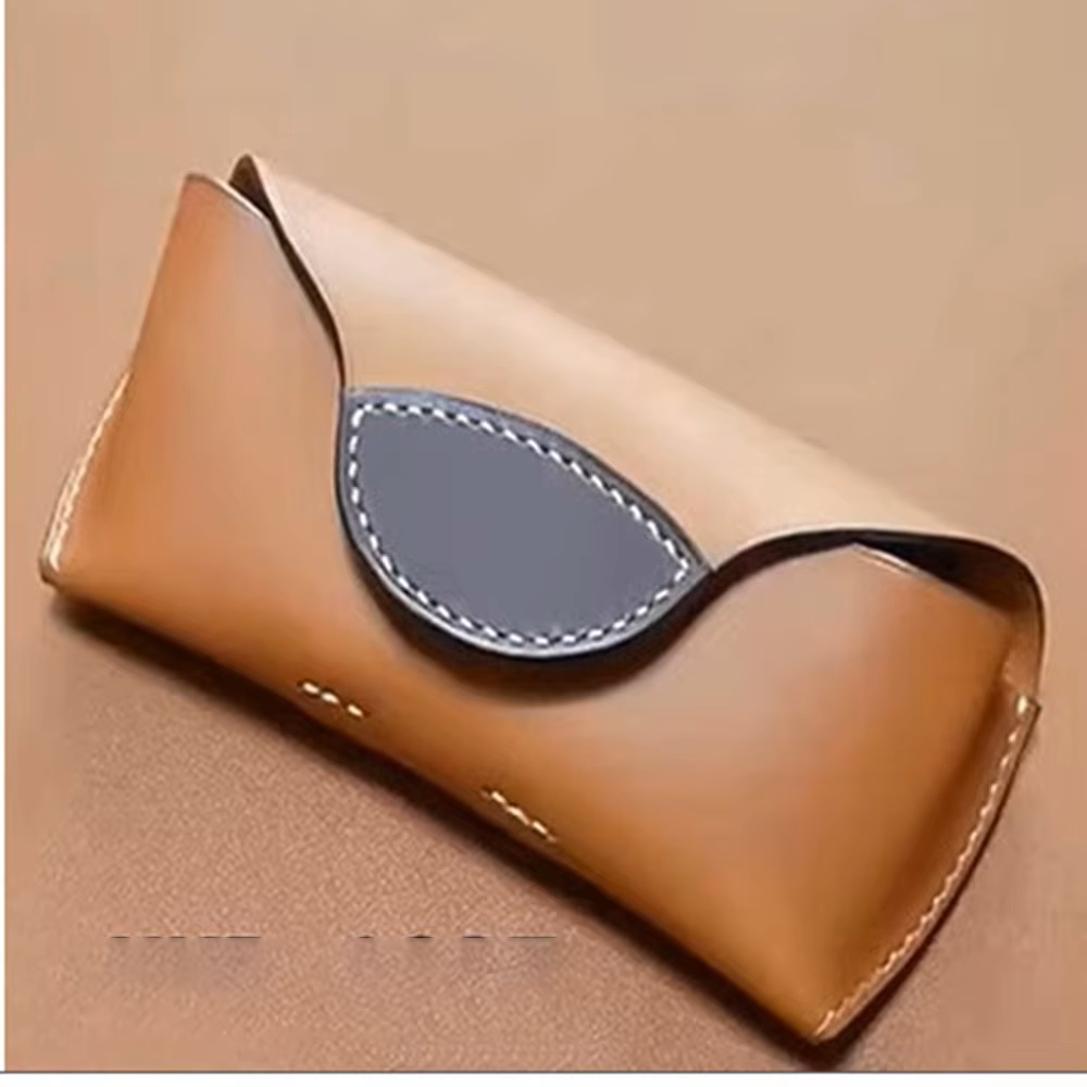 16.5x8.5cm eyeglass case  bag  - đánh giá và giá Leatherwork Knives