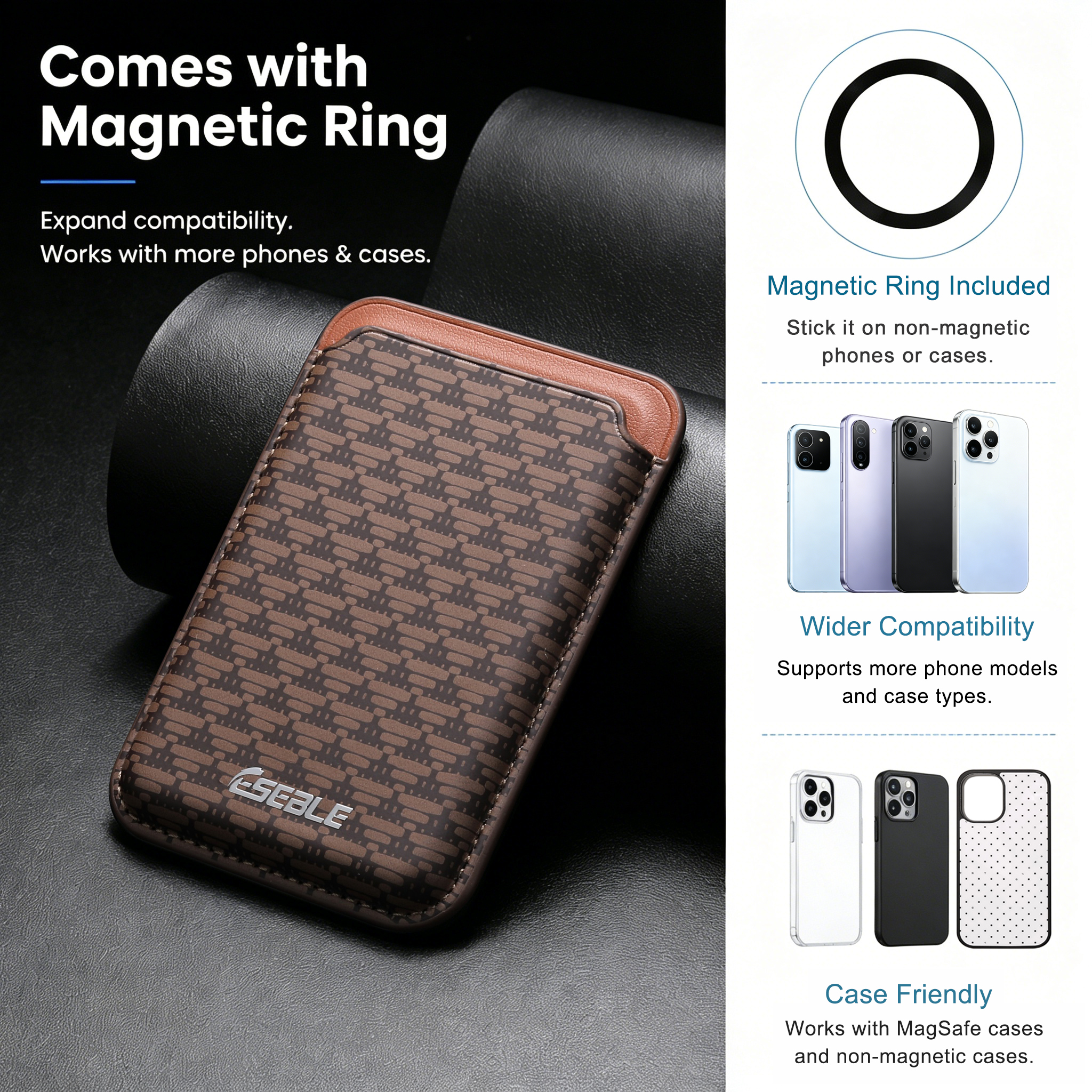 Strong Magnetic Slim Card Hold - đánh giá và giá Leather Works