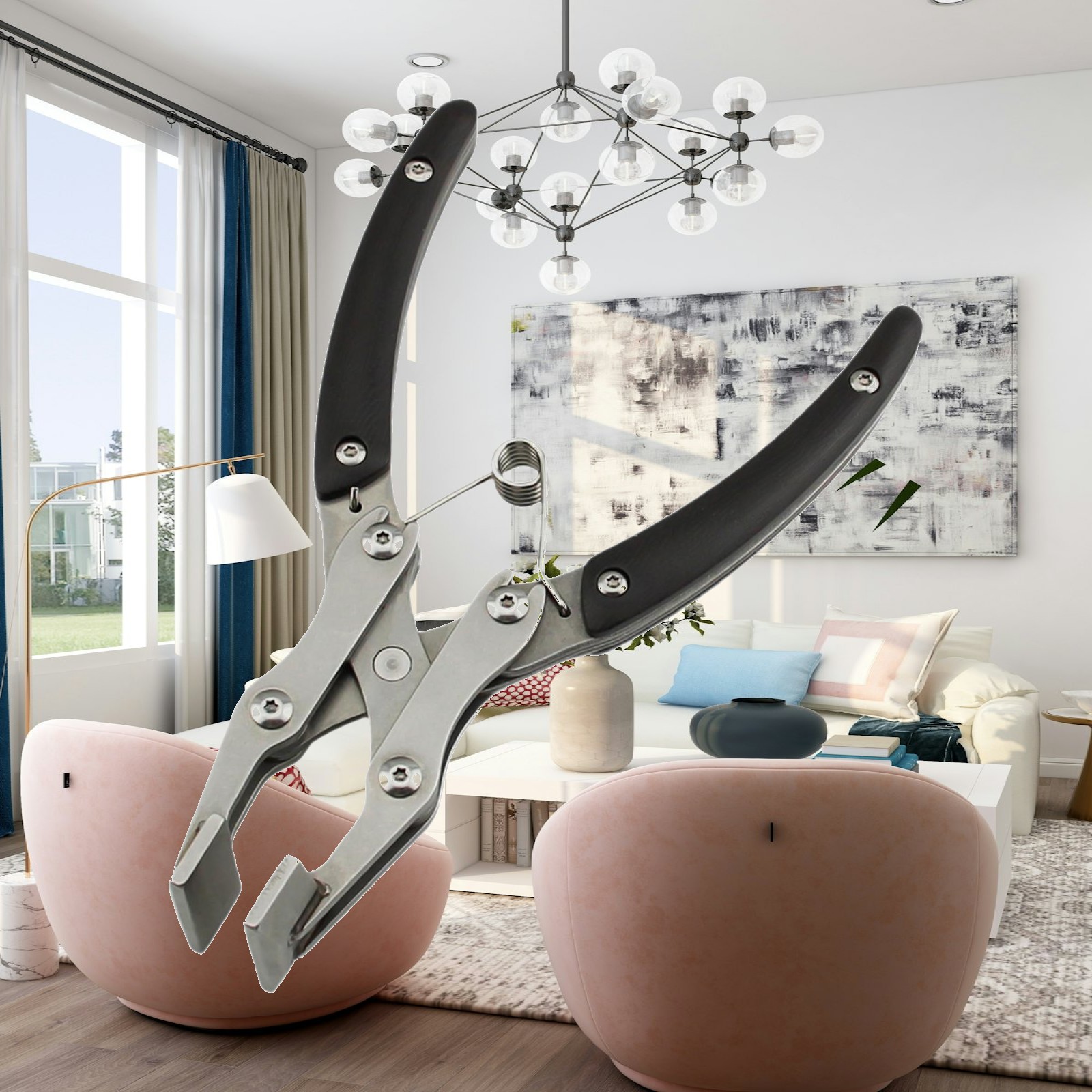 Stainless Steel Flat Pliers fo - đánh giá và giá Leatherwork Hand Press