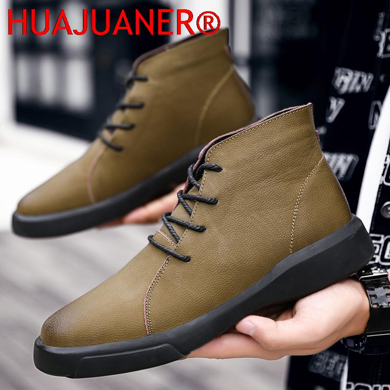 Luxury Brand Winter Fur Warm C - đánh giá và giá Leather Work Boots